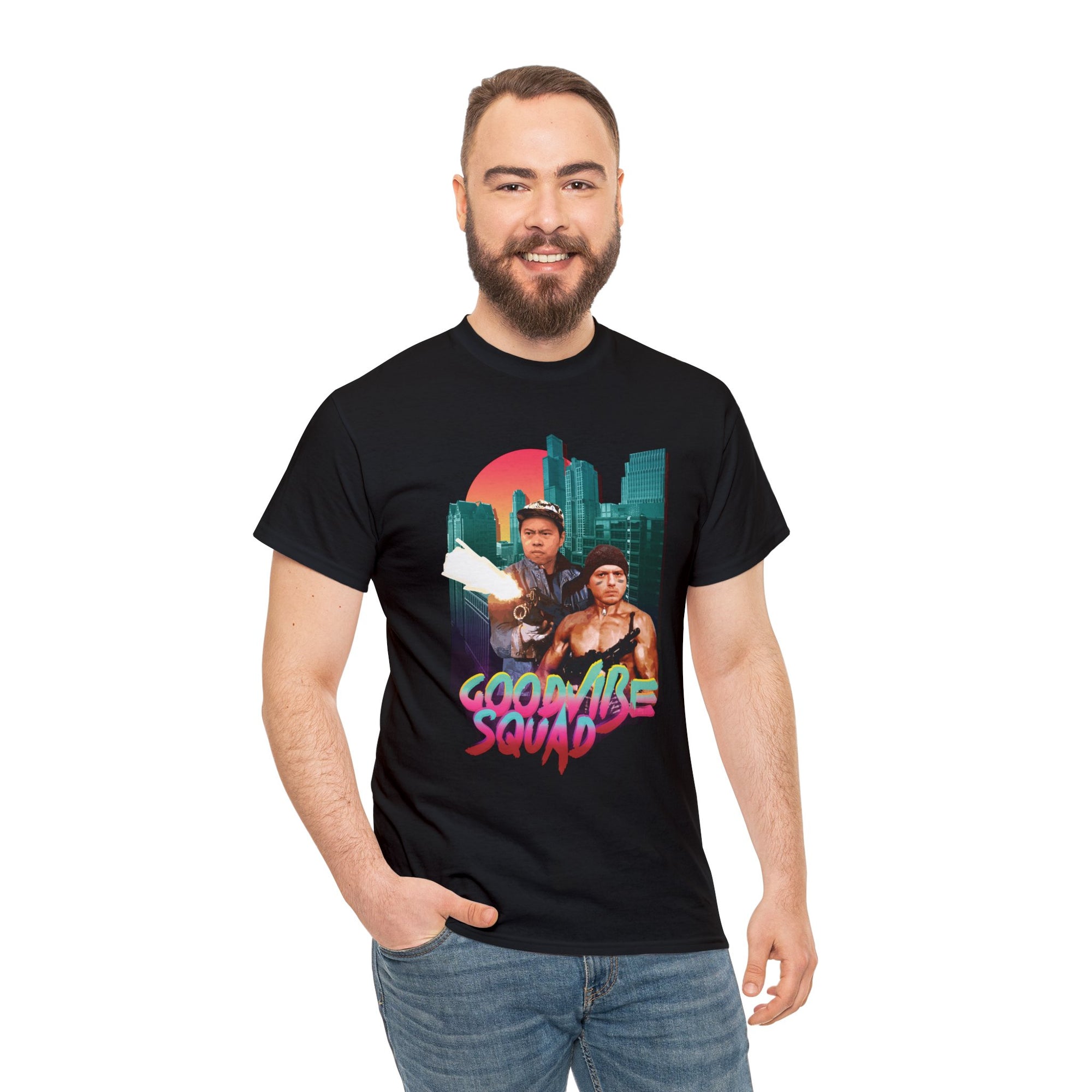 GVS 80's Action Unisex Heavy Cotton Tee