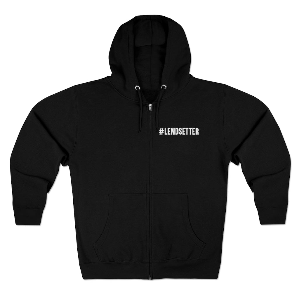 #LENDSETTER Unisex Premium Full Zip Hoodie