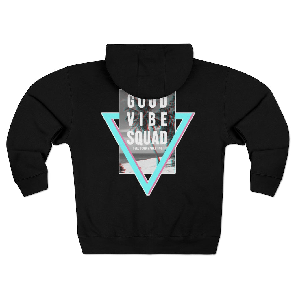 GVS Beach Unisex Premium Full Zip Hoodie