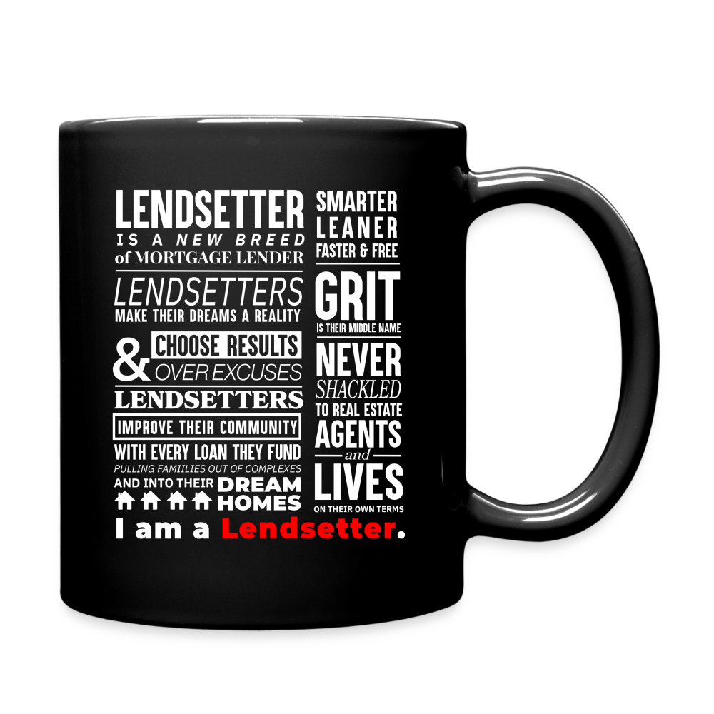 I am a Lendsetter Mug - black