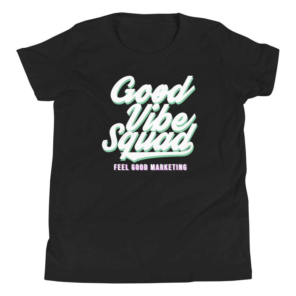 Chill Aqua/Purple Youth Short Sleeve T-Shirt